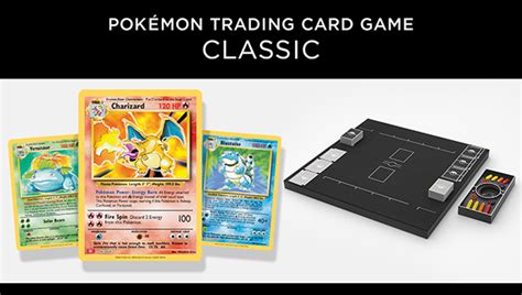 pokemon trading card game metal box|pokemon classic trading cards.